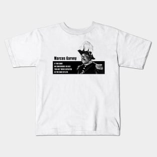Have confidence in self - Marcus Garvey Kids T-Shirt